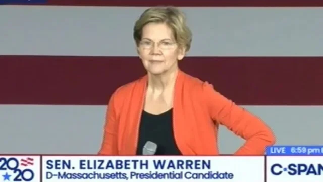 Elizabeth Warren Campaign Rally In Norfolk Virginia