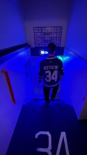 Superfan gives his basement a Toronto Maple Leafs makeover