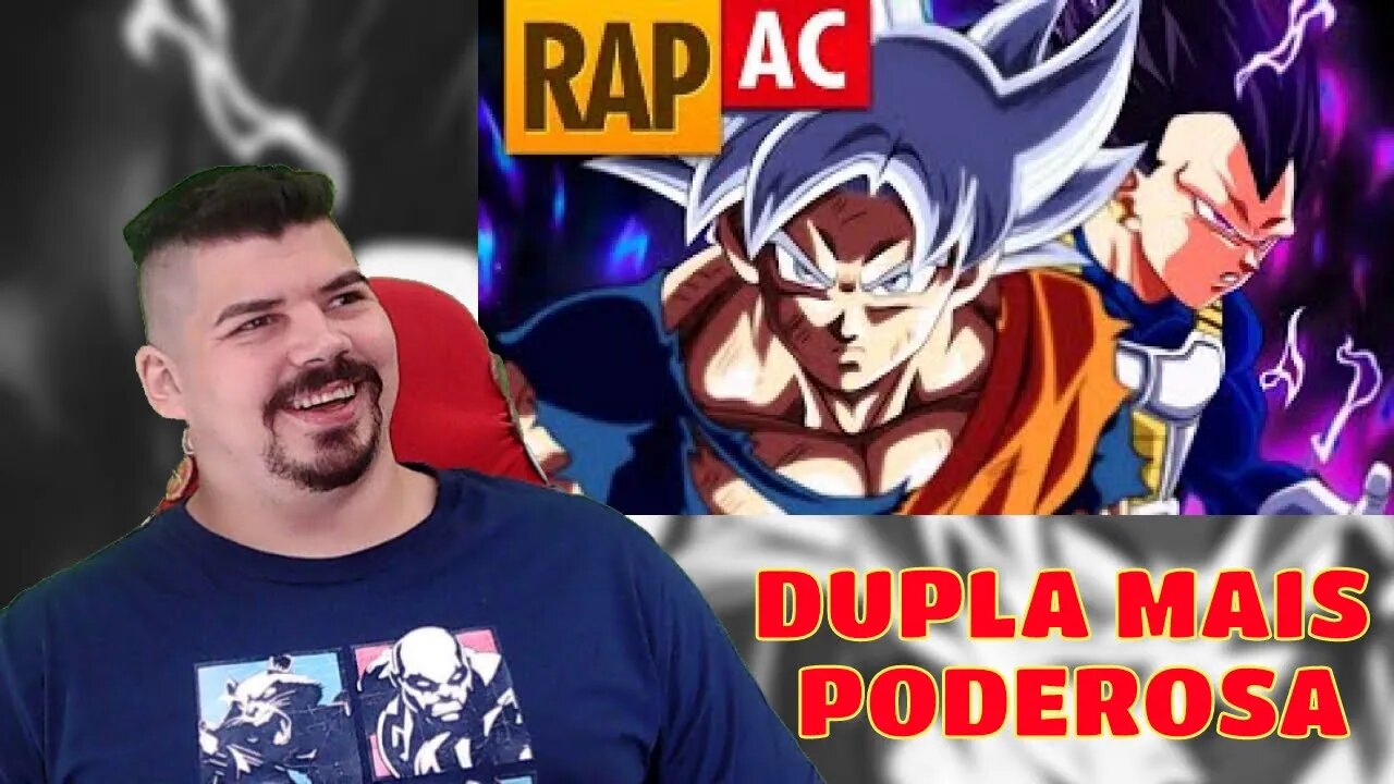 REACT GOKU e VEGETA RAP A força de um guerreiro Saiyajin Ac Raps Beat Upsidebeats MELHOR DO MUNDO