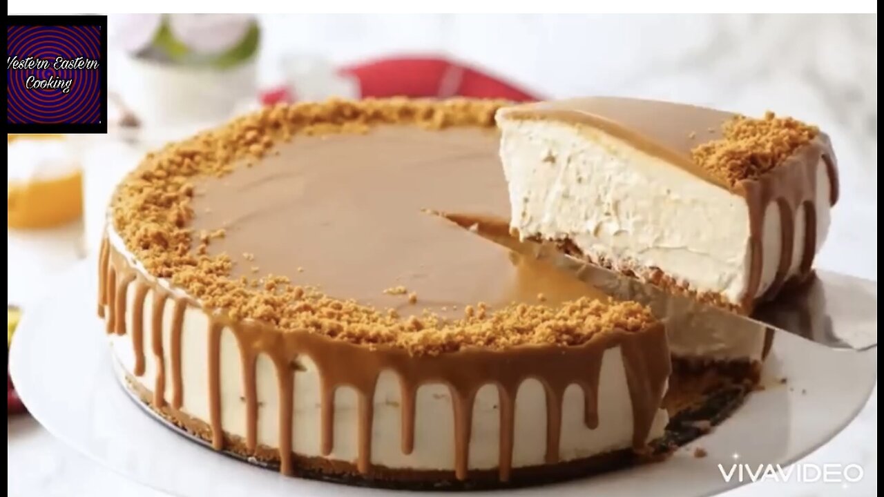 Lotus Cream Cheese Cake|No Bake Recipe