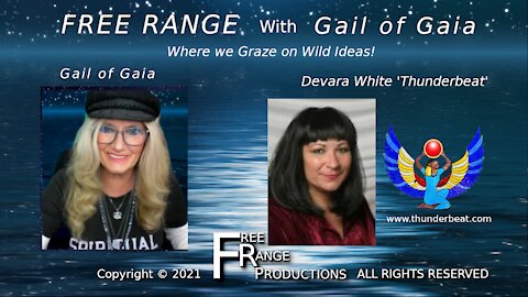 Devara Thunderbeat Reveals Ancient Egypt in Sedona with Gail of Gaia on FREE RANGE