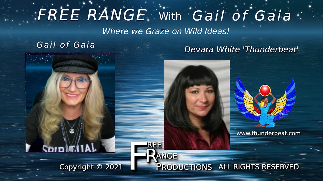 Devara Thunderbeat Reveals Ancient Egypt in Sedona with Gail of Gaia on FREE RANGE