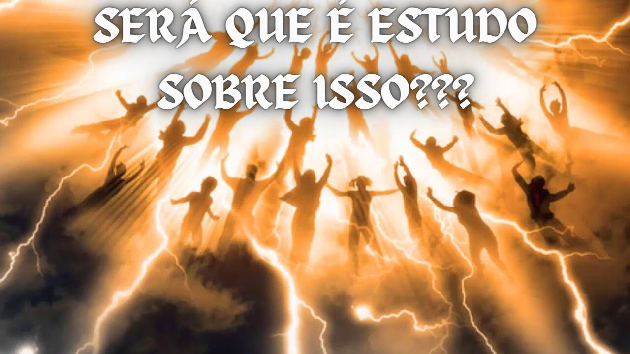 VOCE REALMENTE SABE O QUE É ESCATOLOGIA?(WHAT REALLY IS ESCHATOLOGY?).