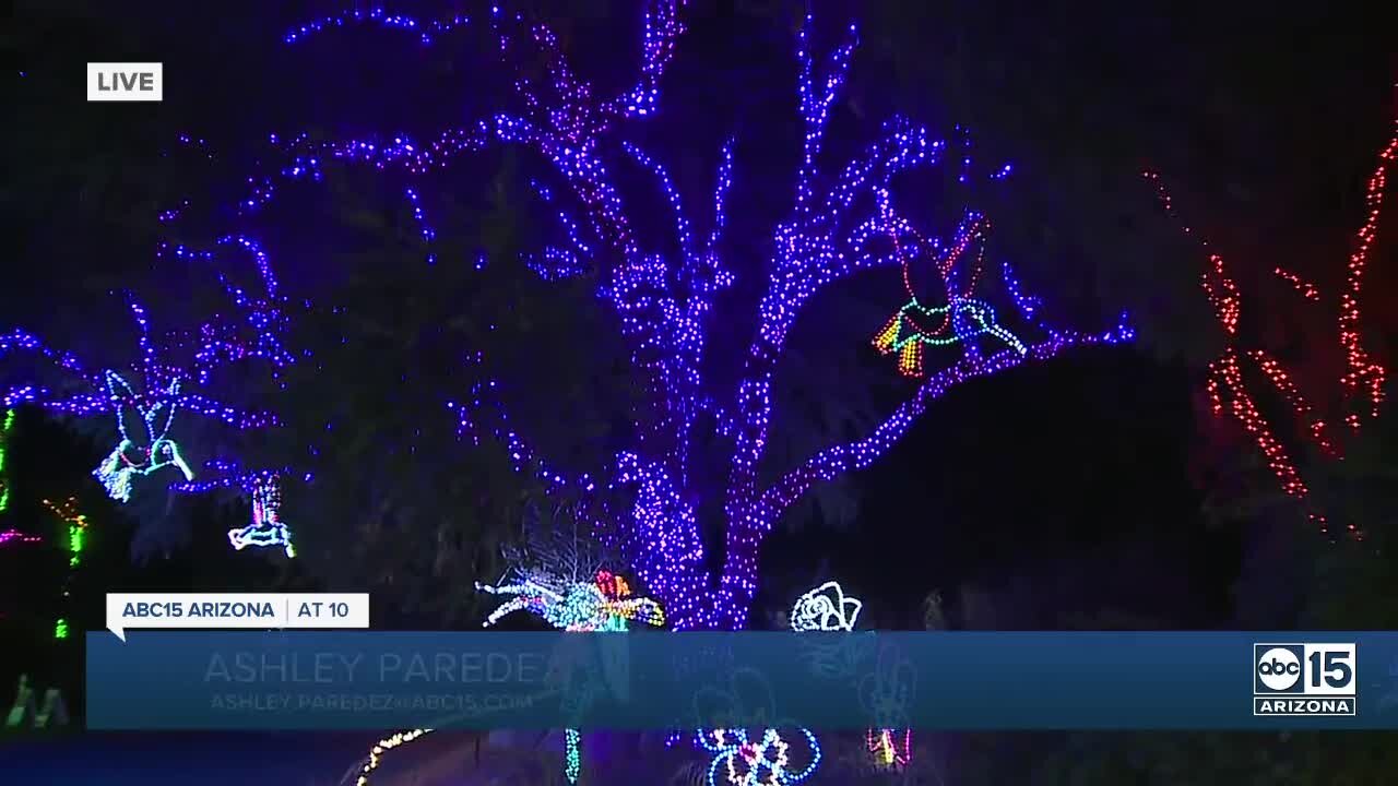 Zoo lights offers sensory-friendly modifications Wednesday