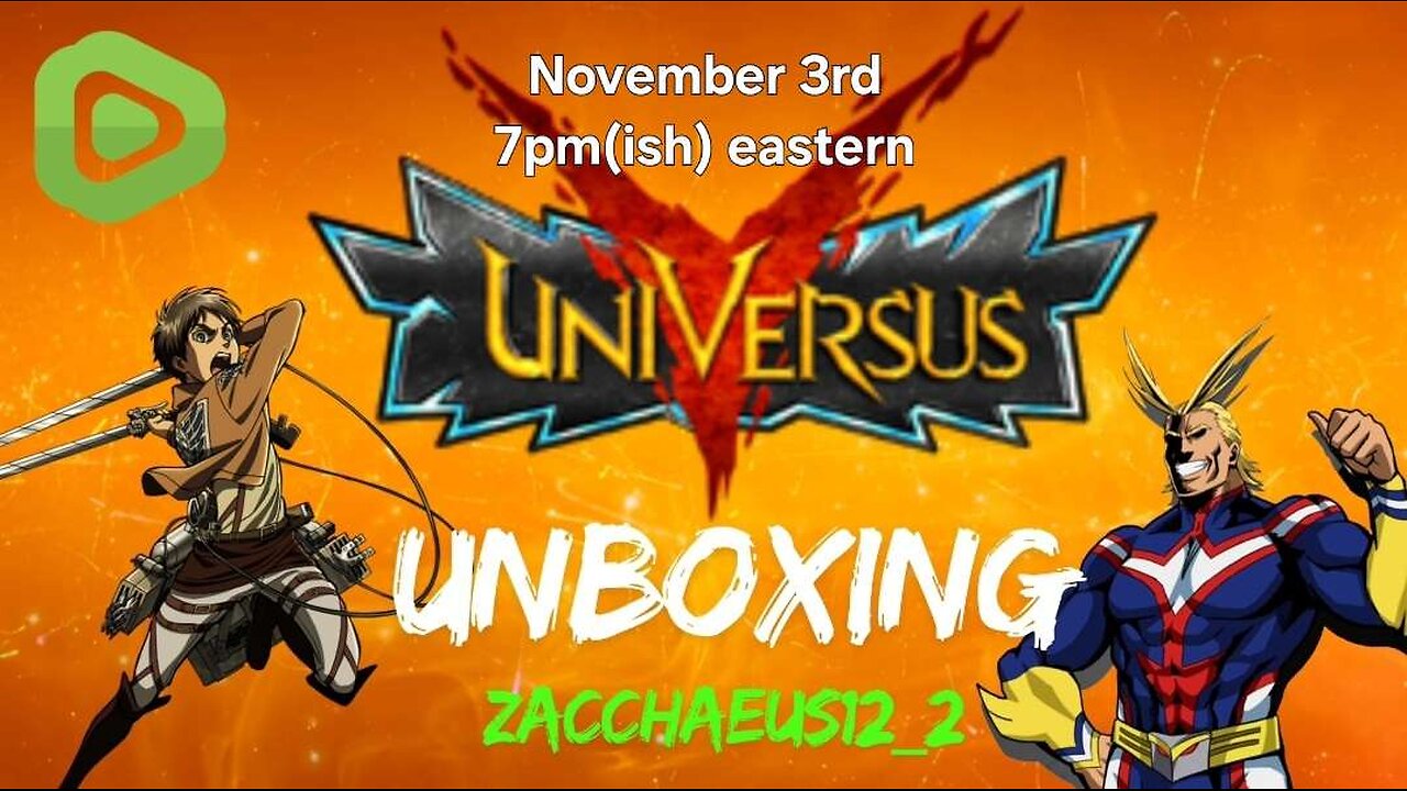 Short Unboxing Stream: My hero Academia universus