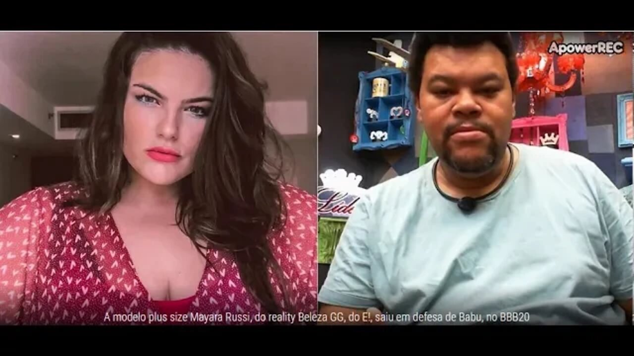 CHEGA DE BBB !!! Modelo plus size acusa participantes de gordofobia contra Babu Santana