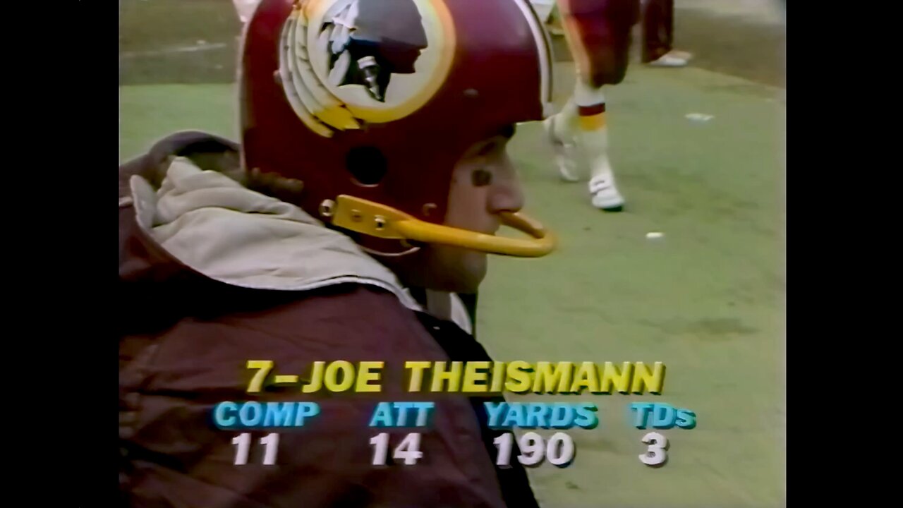 1982 Lions at Redskins - Divisional PO - (Part 3 of 3)