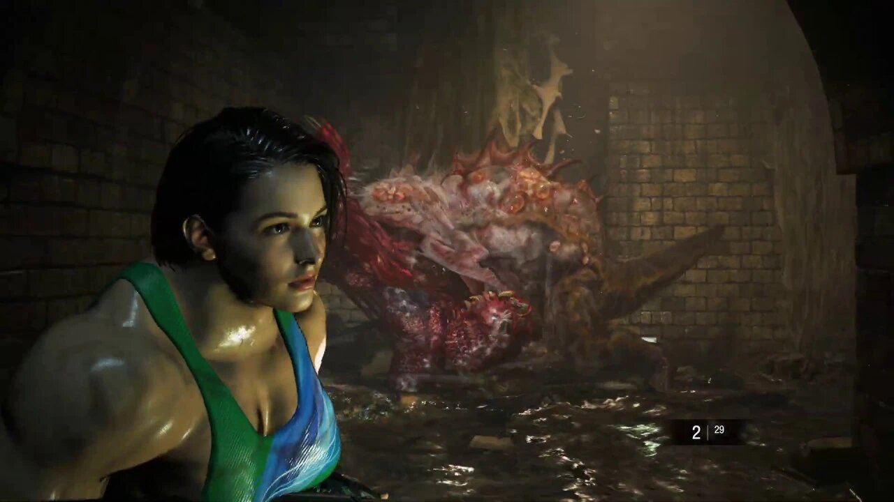 Resident Evil 3 Bigger 2 Mod Full Walkthrough (Hardcore Difficulty) Part 2/4