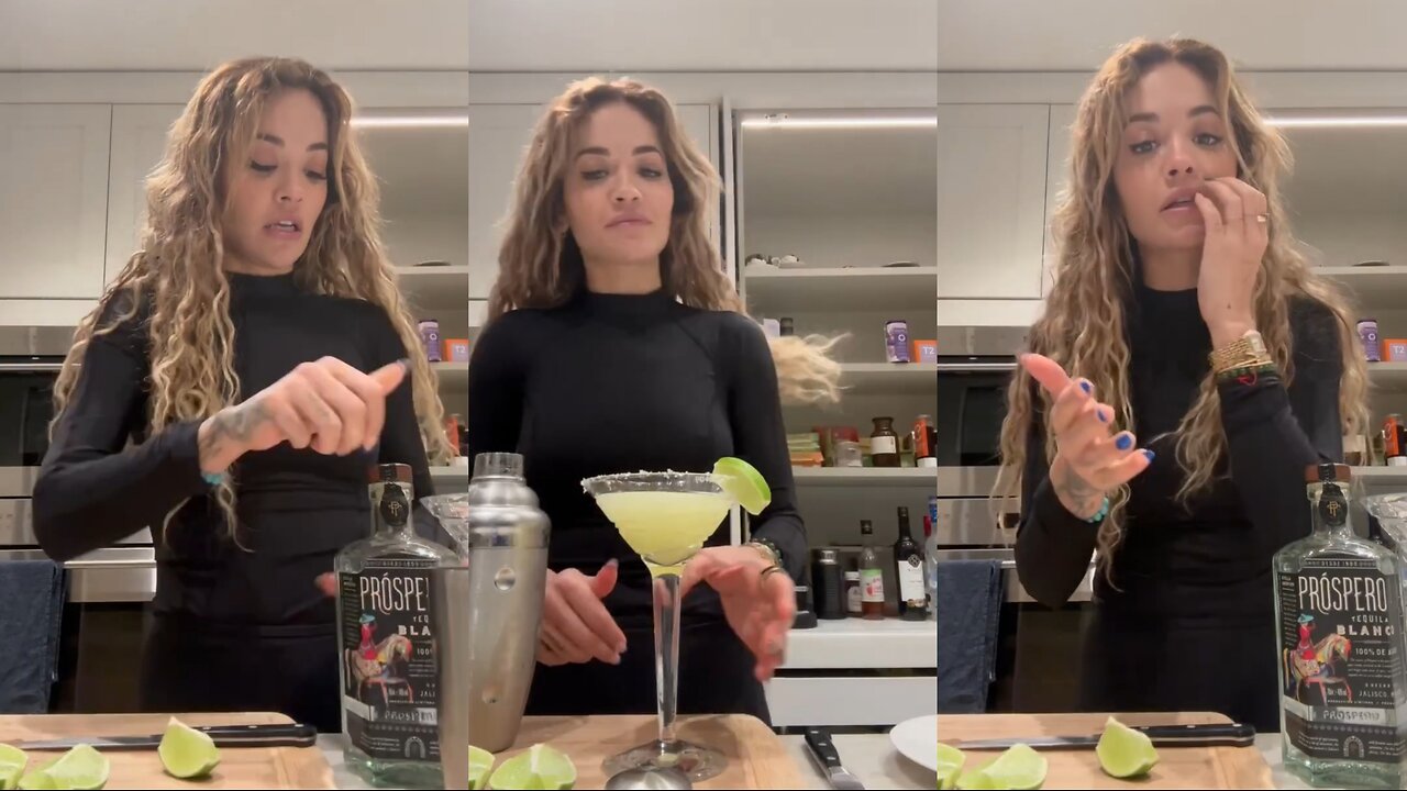 Rita Ora Celebrates Father's Day with Prospero Tequila Margaritas