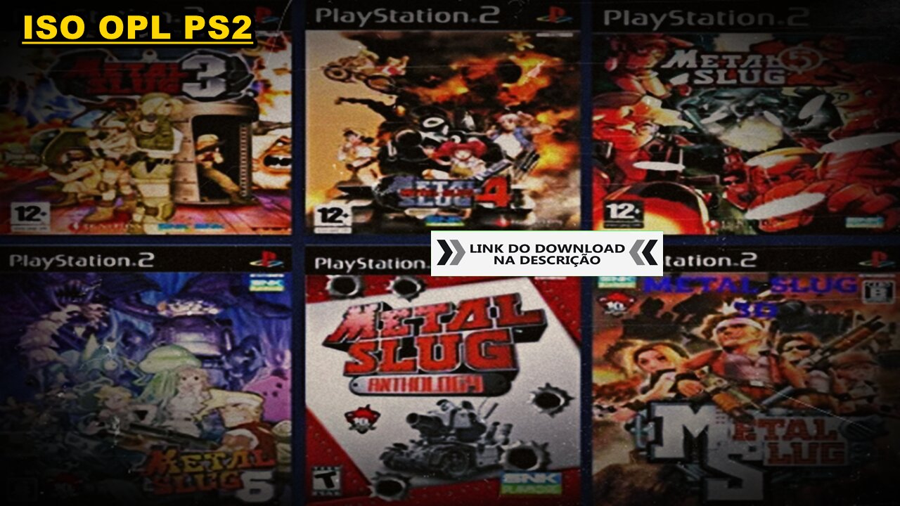 METAL SLUNG COMPLETO ISO OPL PS2