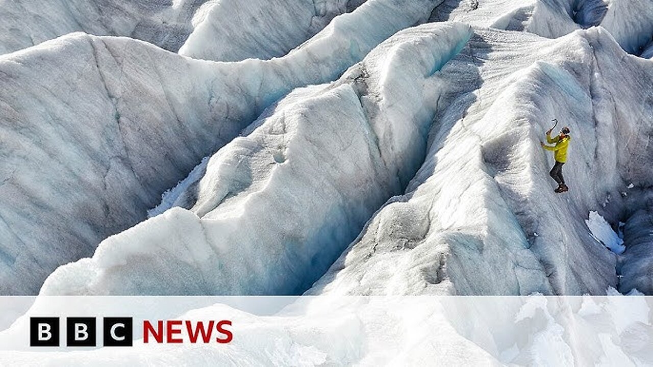 How do you measure the snow melting on Switzerland’s glaciers? | BBC News