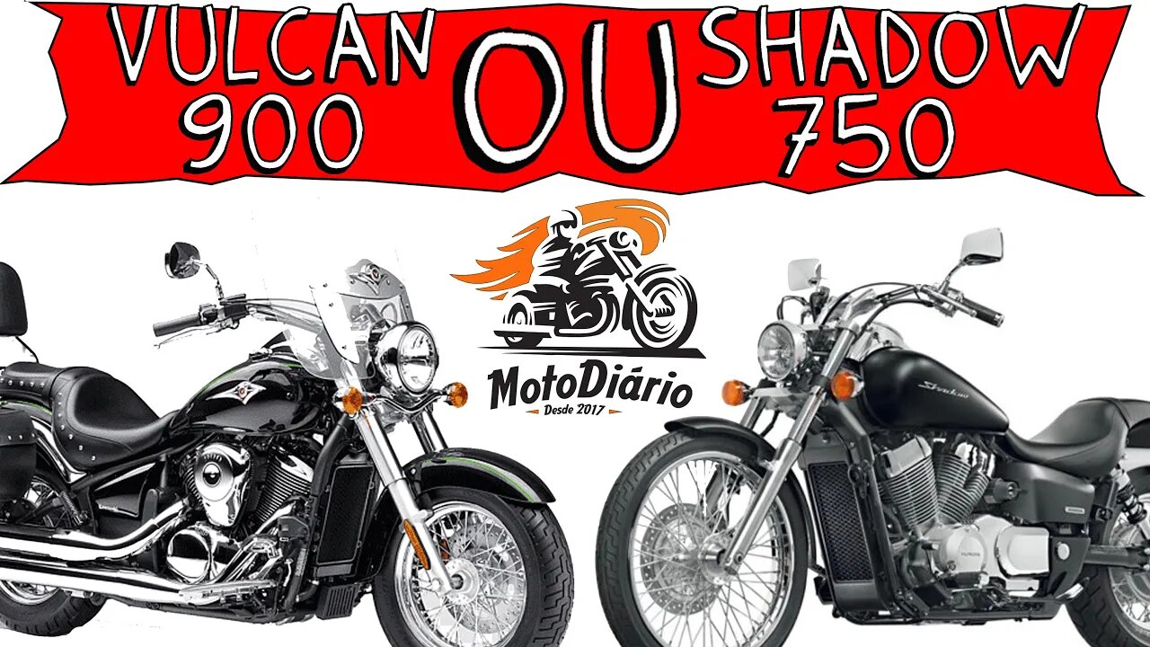 Moto BARATA: TENHO 30 MIL. Vulcan 900 ou SHADOW 750, qual eu pego, qual é MELHOR?