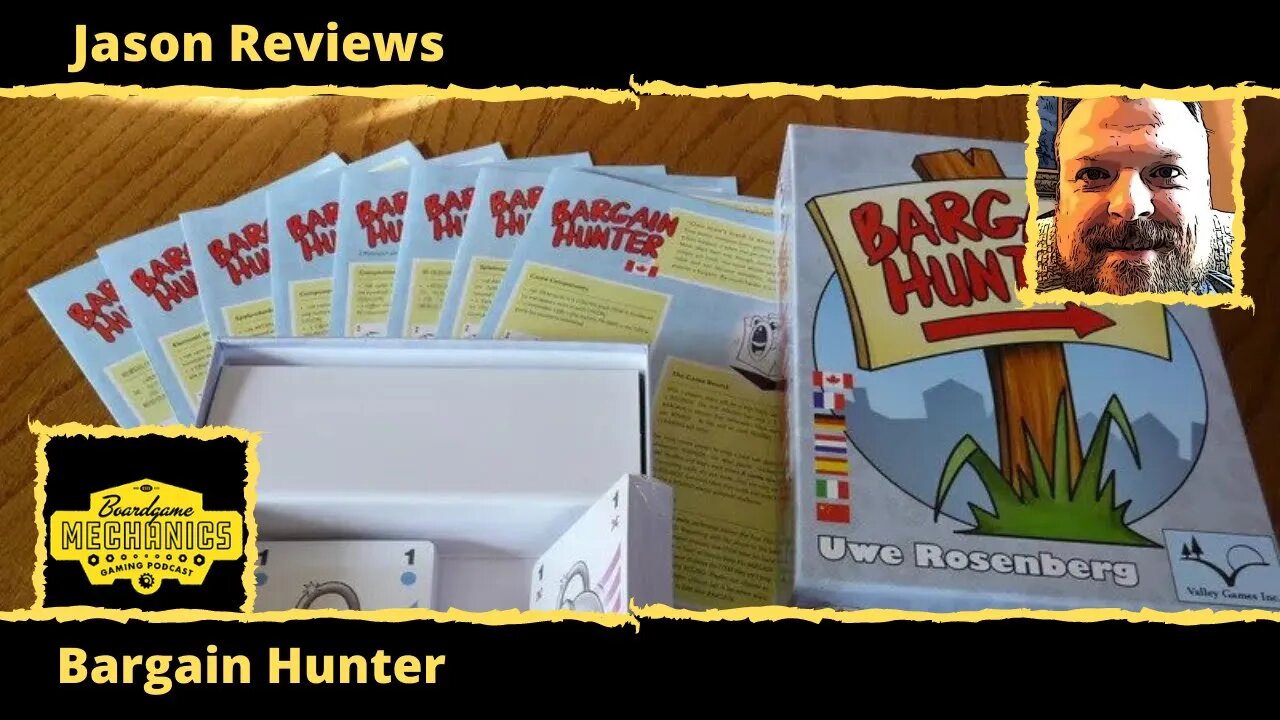 Jason's Board Game Diagnostics of Bargain Hunter