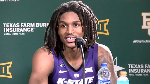 Kansas State Basketball | Diarra, Stokes Postgame Press Conference | K-State 70, Baylor 63