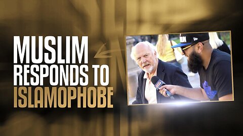 OLD MAN SAYS MUSLIMS DON'T LIKE WOMEN SOCIAL EXPERIMENT