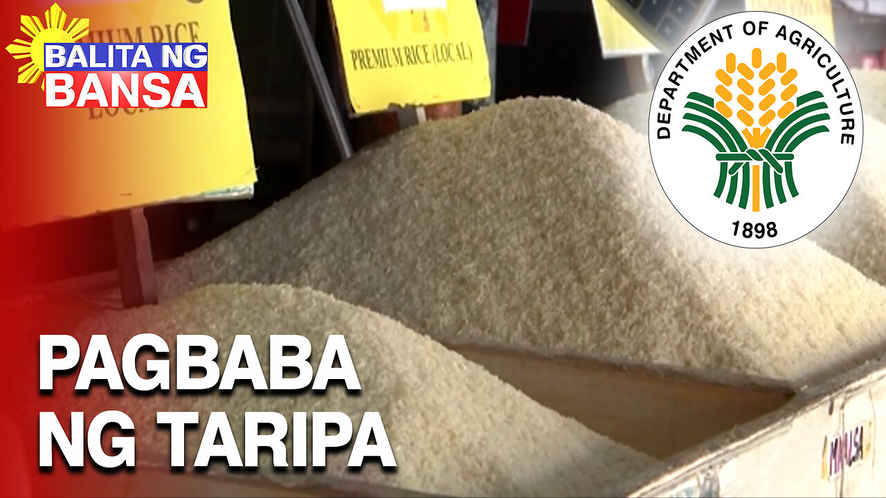 Presyo ng imported na bigas, posibleng bumaba sa P4-P5 kung babawasan ang taripa nito — DA