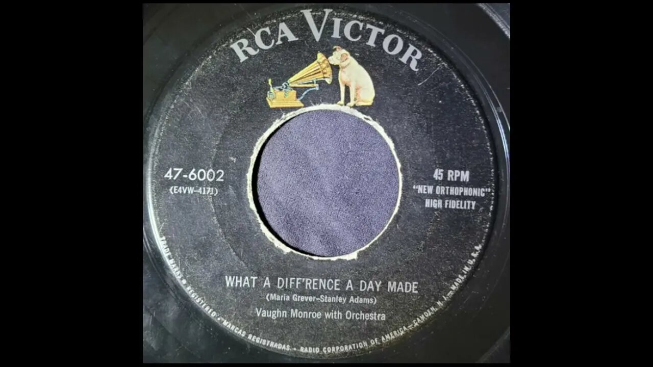 Vaughn Monroe – What a Diff'rence a Day Made