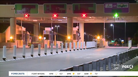 All-electric tolling starts Friday in Lee County