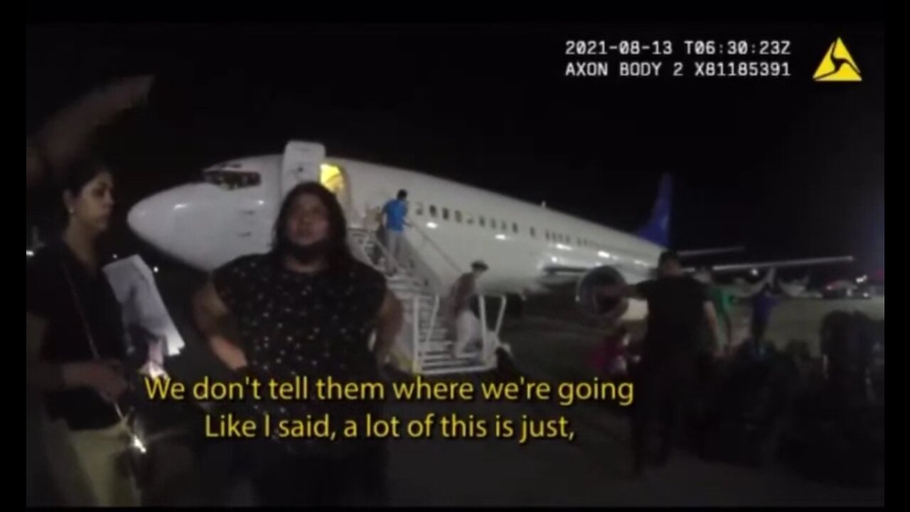 Westchester Airport Bodycam Illegal Immigrants Secretly Arriving