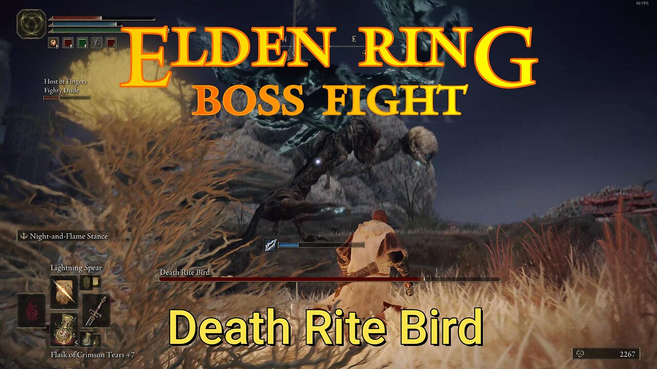 Elden Ring : Boss Fight - Death Rite Bird