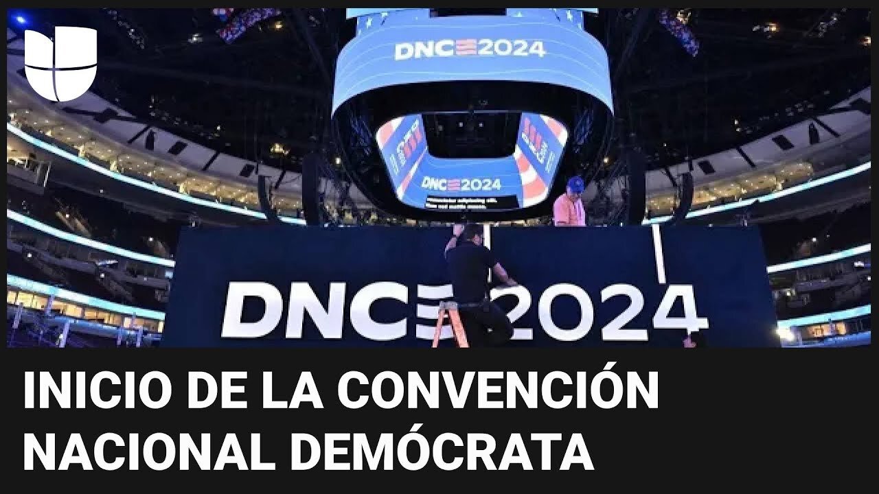 En un minuto: Inicia la Convención Nacional Demócrata que nominará a Kamala Harris y Tim Walz