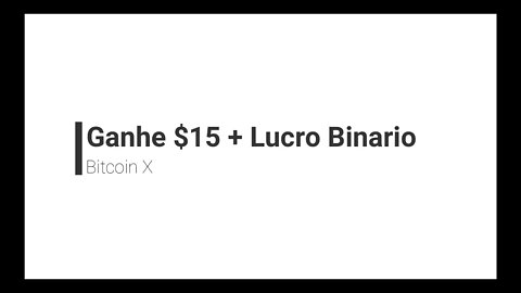 Finalizado - Airdrorp - BitcoinX - $15 na inscrição - Revisão 241120