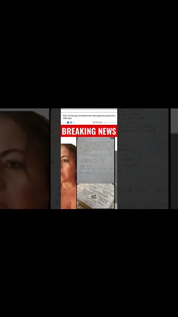 #BREAKINGNEWS Georgia GUIDE STONES BOMBED ! | #conspiracy corner #shorts