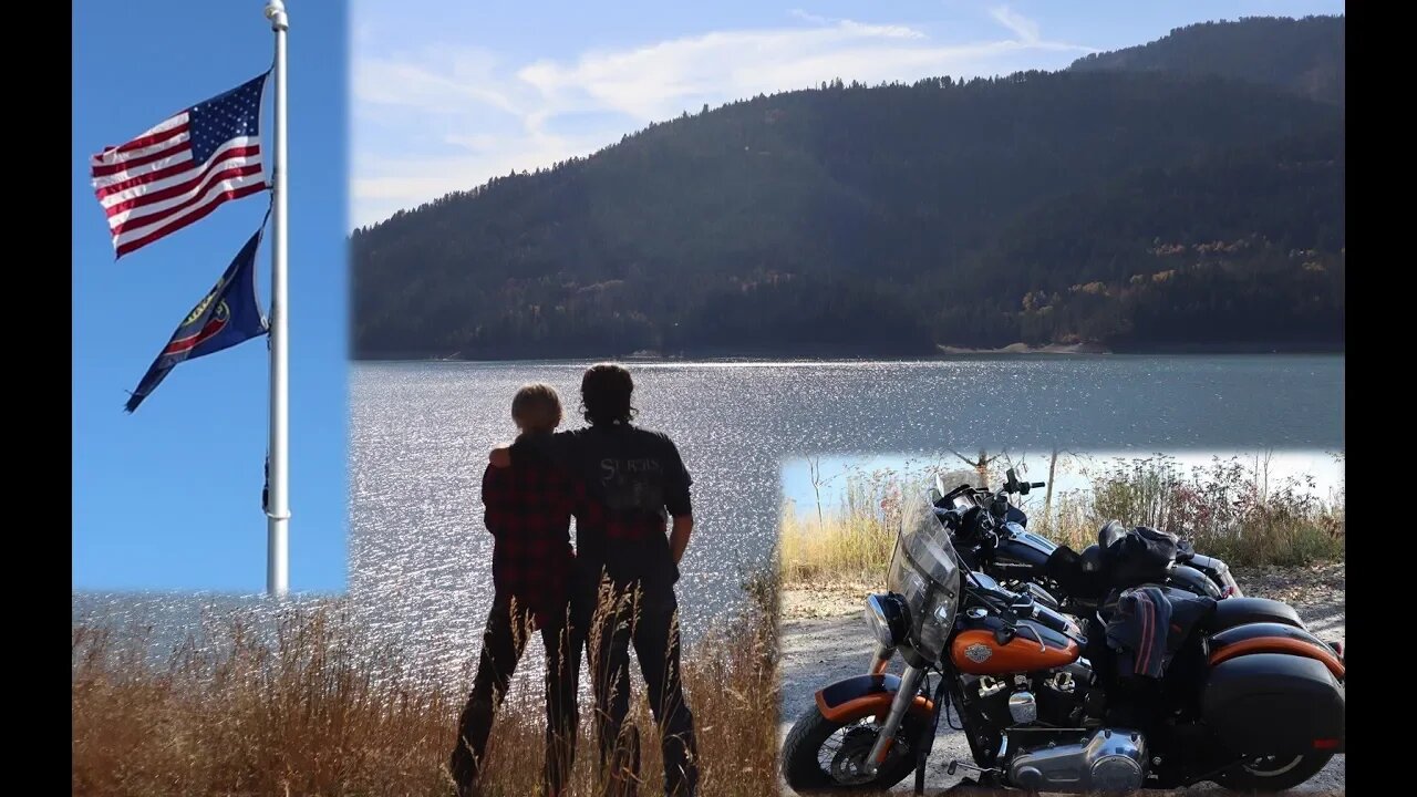 Motorcycle Date; fall Harley ride thru Swan Valley, Palisades, Alpine, Tin Cup.