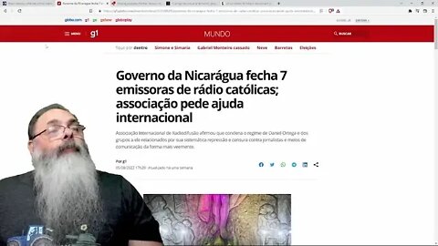 DITADOR SOCIALISTA da NICARÁGUA prende OPOSITORES, bane RÁDIOS CATÓLICAS e EXPULSA FREIRAS