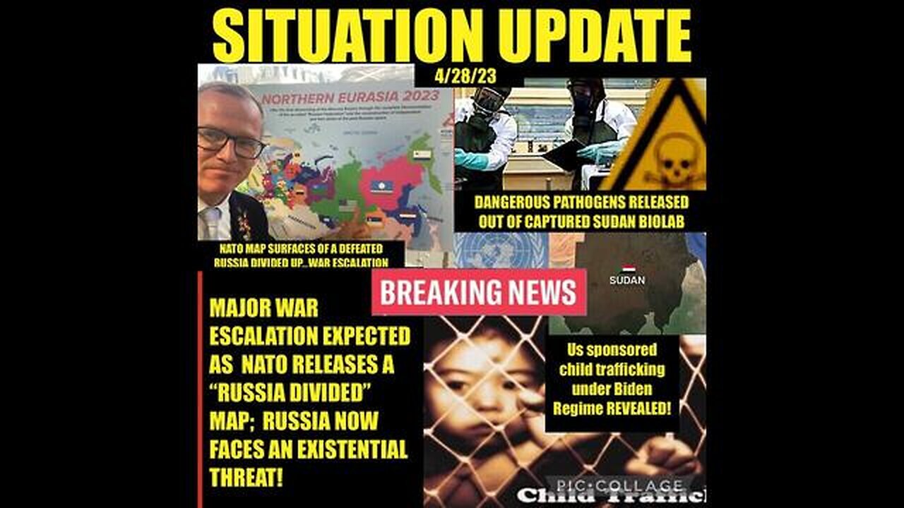 SITUATION UPDATE - MAJOR WAR ESCALATION EXPECTED! NATO RELEASES A "RUSSIAN DIVIDED" MAP! RUSSIA NOW