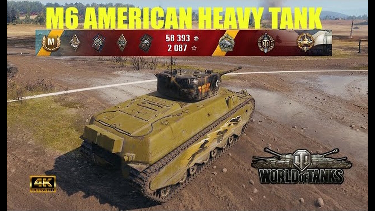M6 5.7K Damage, 8 Kills in World of Tanks