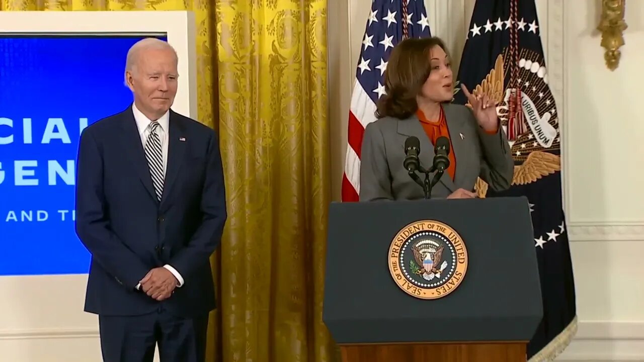 Kamala Harris On Biden: "There Are Many Ways To Define The Leadership Of Our President..."