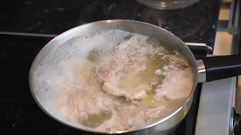 Soak the meat in water. Learn how to cook a good meal that doesn't take much time