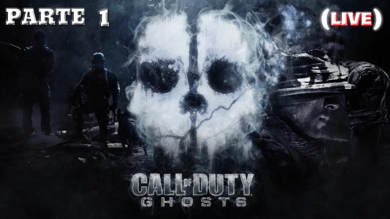 Call of Duty Ghosts: Jogando em Live - A Queda (Parte 1) (Playthrough)