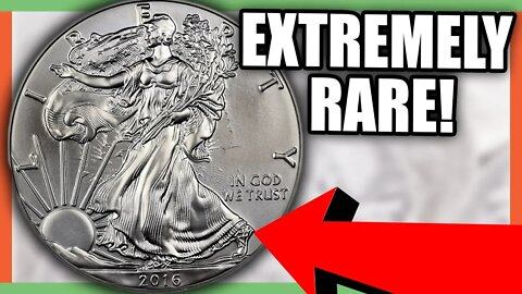 VERY RARE 2016 SILVER EAGLE COIN - ERROR COINS WORTH MONEY!!
