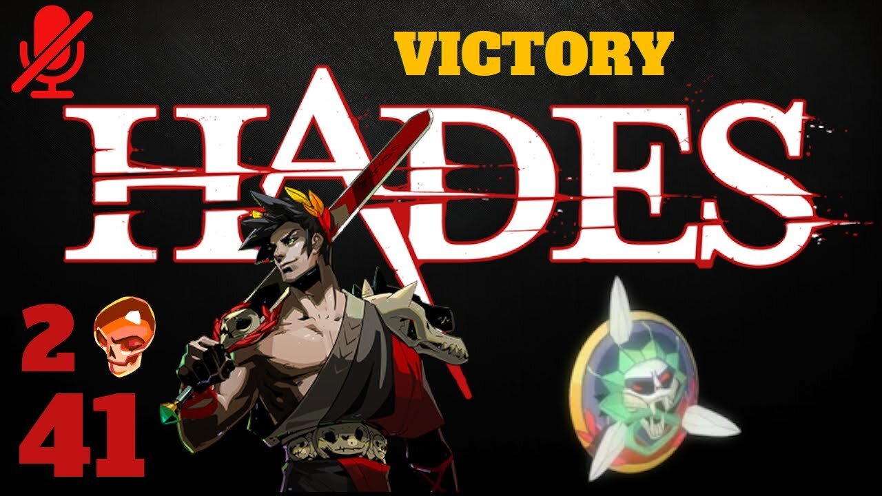 Hades - Run 41 (Victory) - 2 Heat - Aegis Shield of Chaos