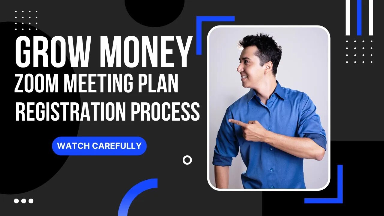 Grow Money Zoom Meeting Plan Registration Process | #Process