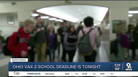 Sunday is the deadline to register for Ohio's first Vax-2-School drawing