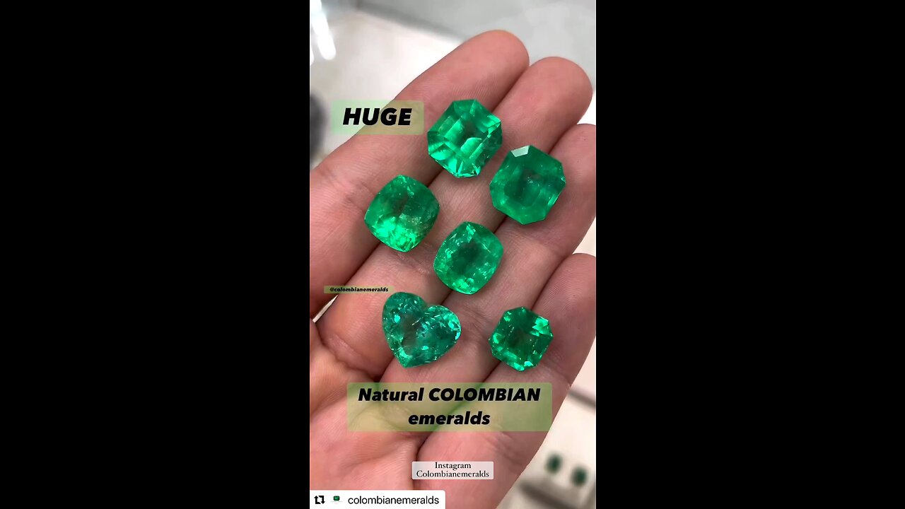 Loose Colombian emeralds: Buy Certified authentic high quality unset emerald gemstones Online