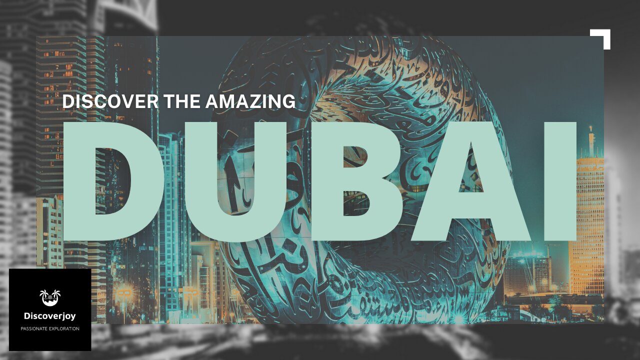 🌟 Explore Dubai: The City of Dreams! 🏙️✨