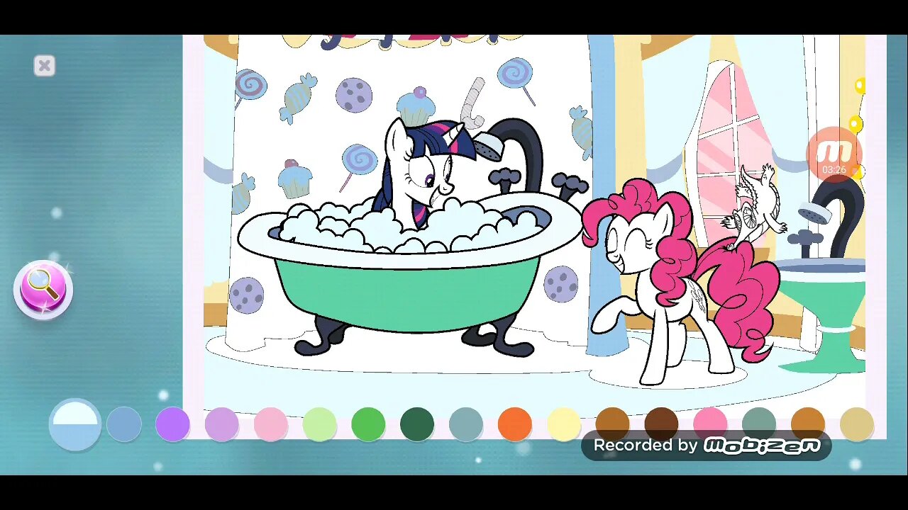 MLP: Color by Magic / We planted our 2nd Tree!