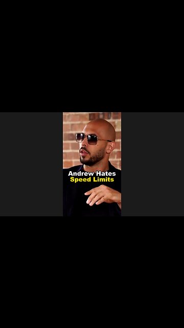 Andrew Tate Rants About Speed Limits