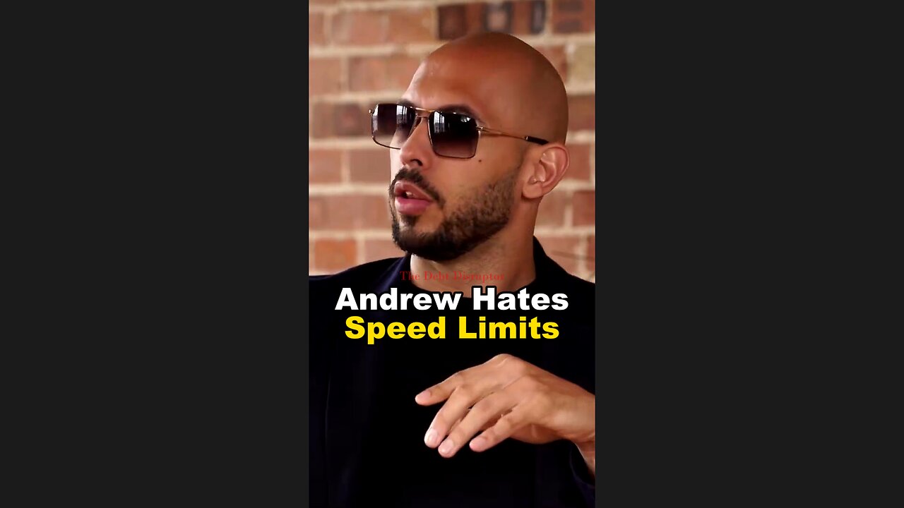 Andrew Tate Rants About Speed Limits