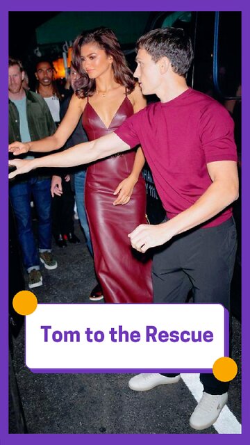 😱 Tom’s Shocking Move to Save Zendaya! ❤️#reels #shorts