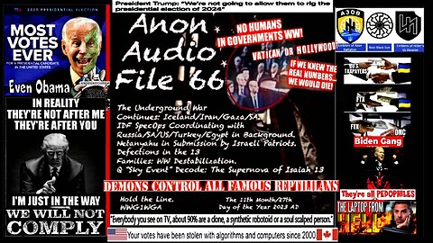 USMC EOD in Iceland: Underground War | Netanyahu in Submission | Sky Event: Supernova | WWG1WGA