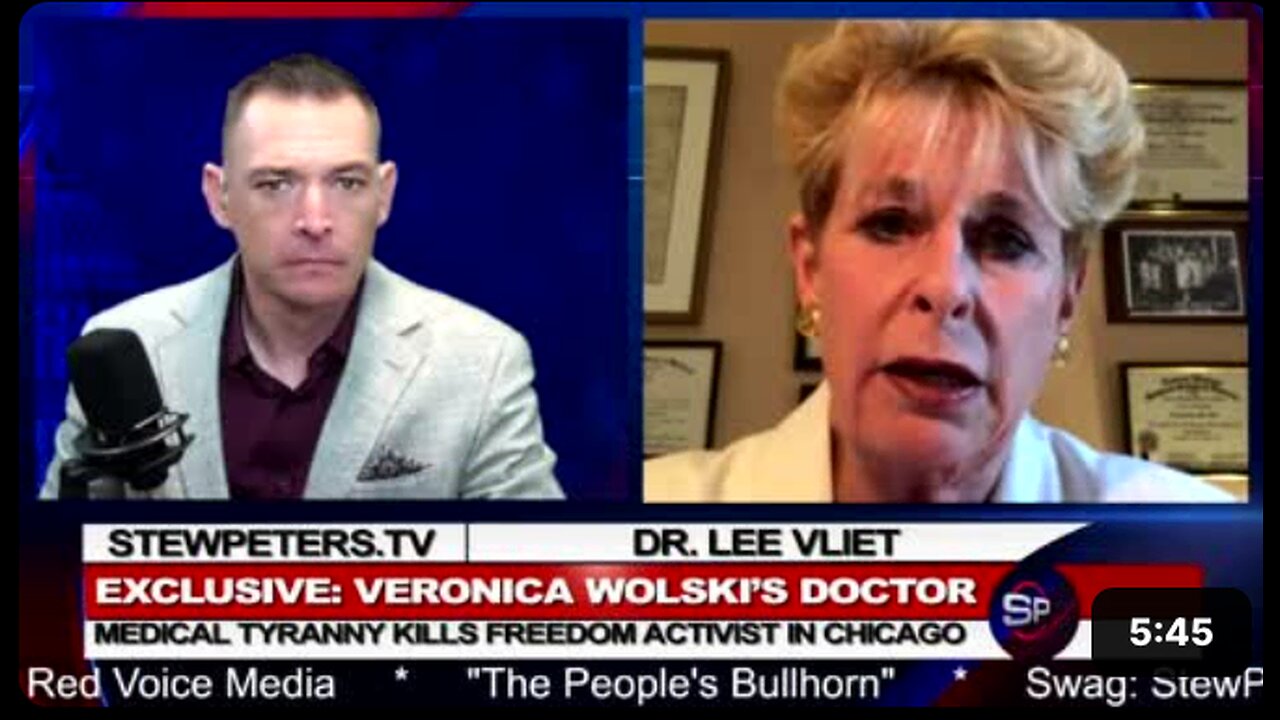 Dr Lee Vliet Speaks About Veronica Wolski's Death in Hospital - Totally Unnecessary