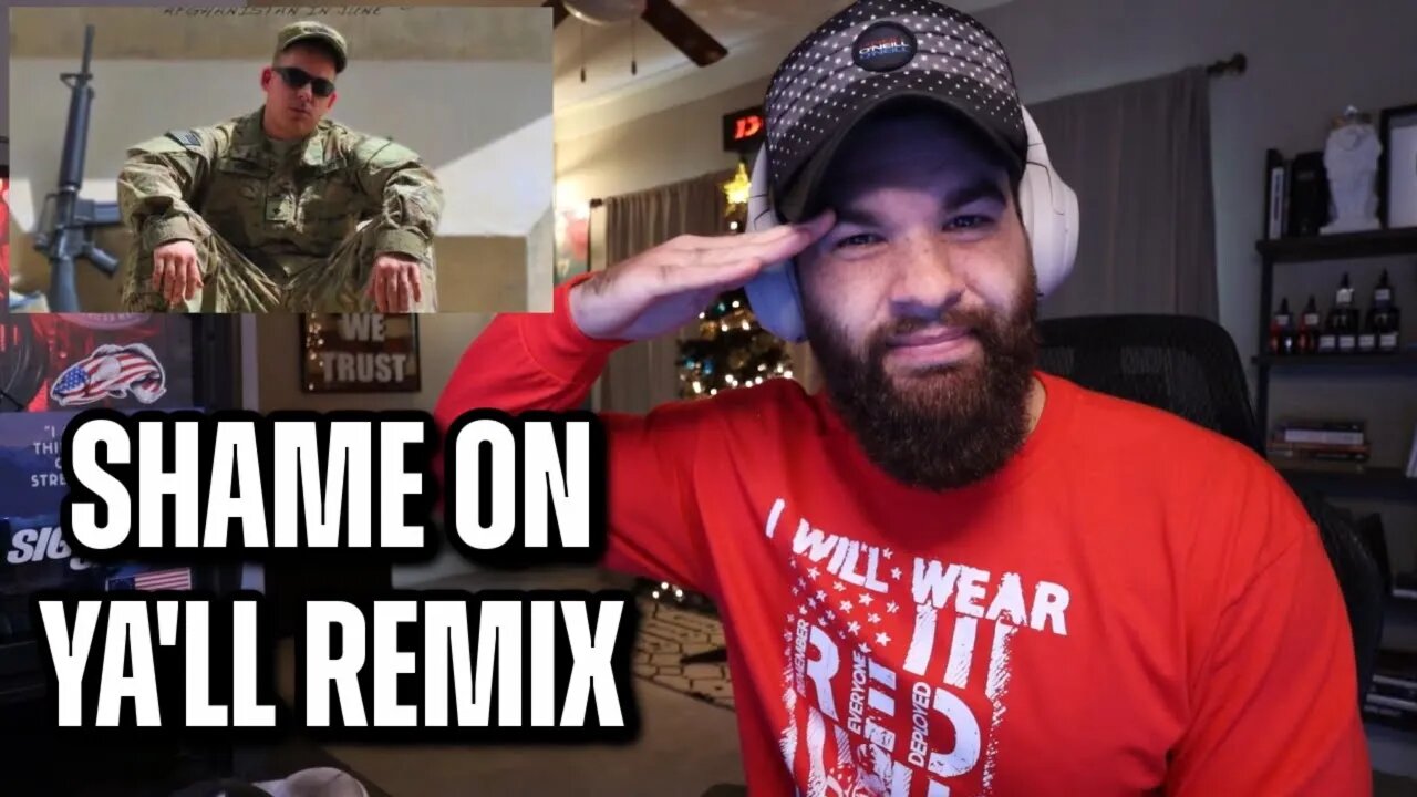 SOLDIER HARD Feat Arez, Sabo, J-Deuce, Stephen Hobbs - "SHAME ON YA'LL REMIX" - REACTION