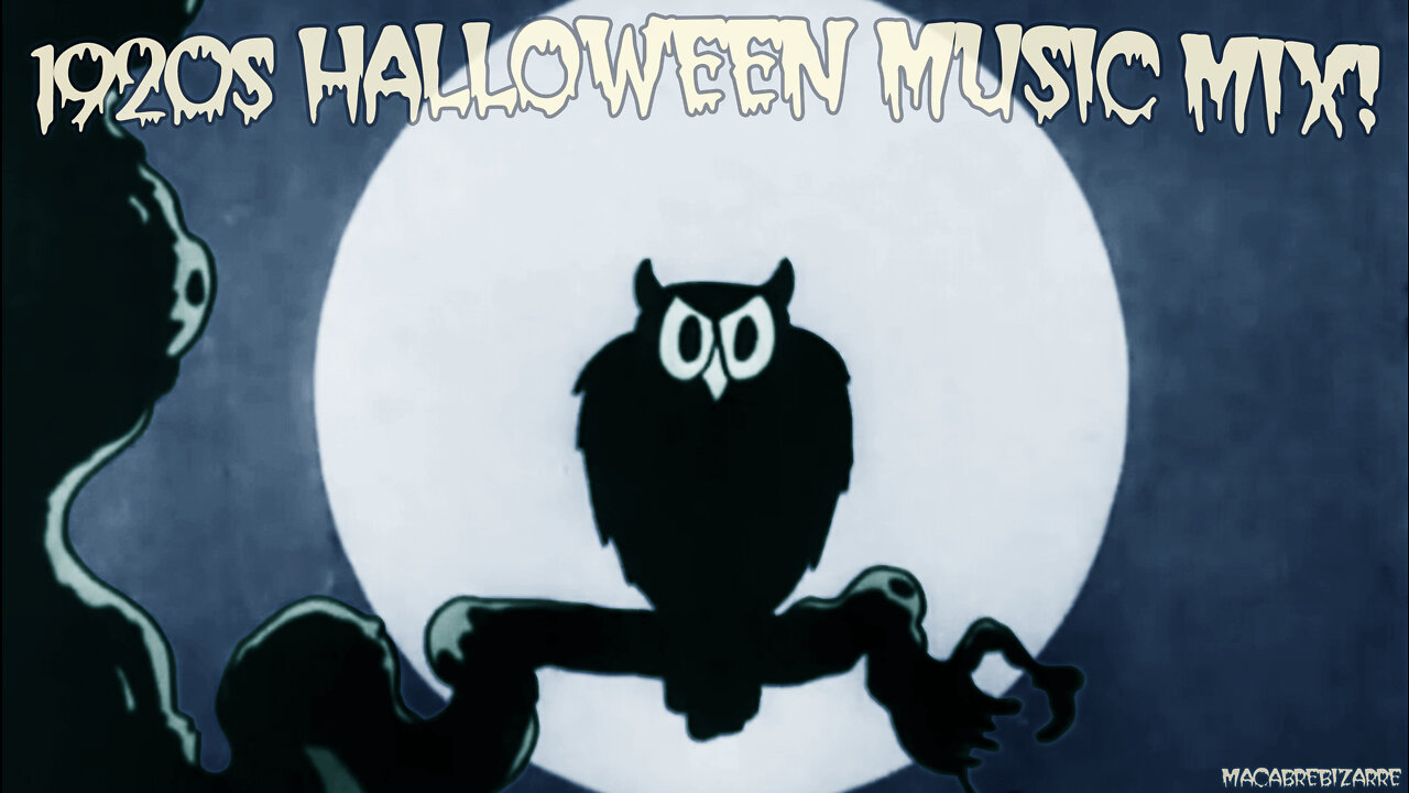 Vintage Halloween Music Mix! 1920s - 1930s Ragtime Scary Creepy Horror Jazz & Big Band Nostalgia!