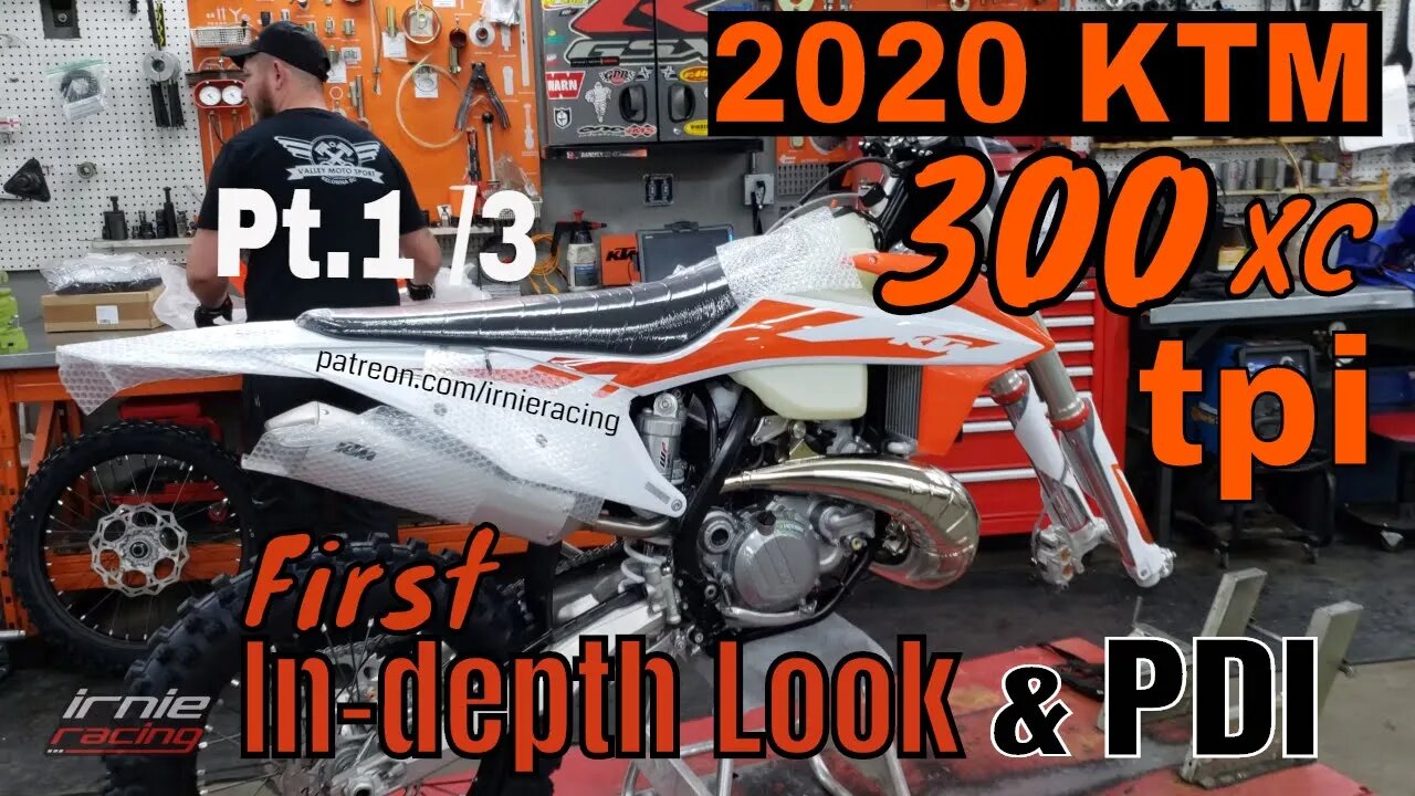 2020 KTM 300 XC TPI "First In-depth Look & PDI" Pt.1/3 | Irnieracing