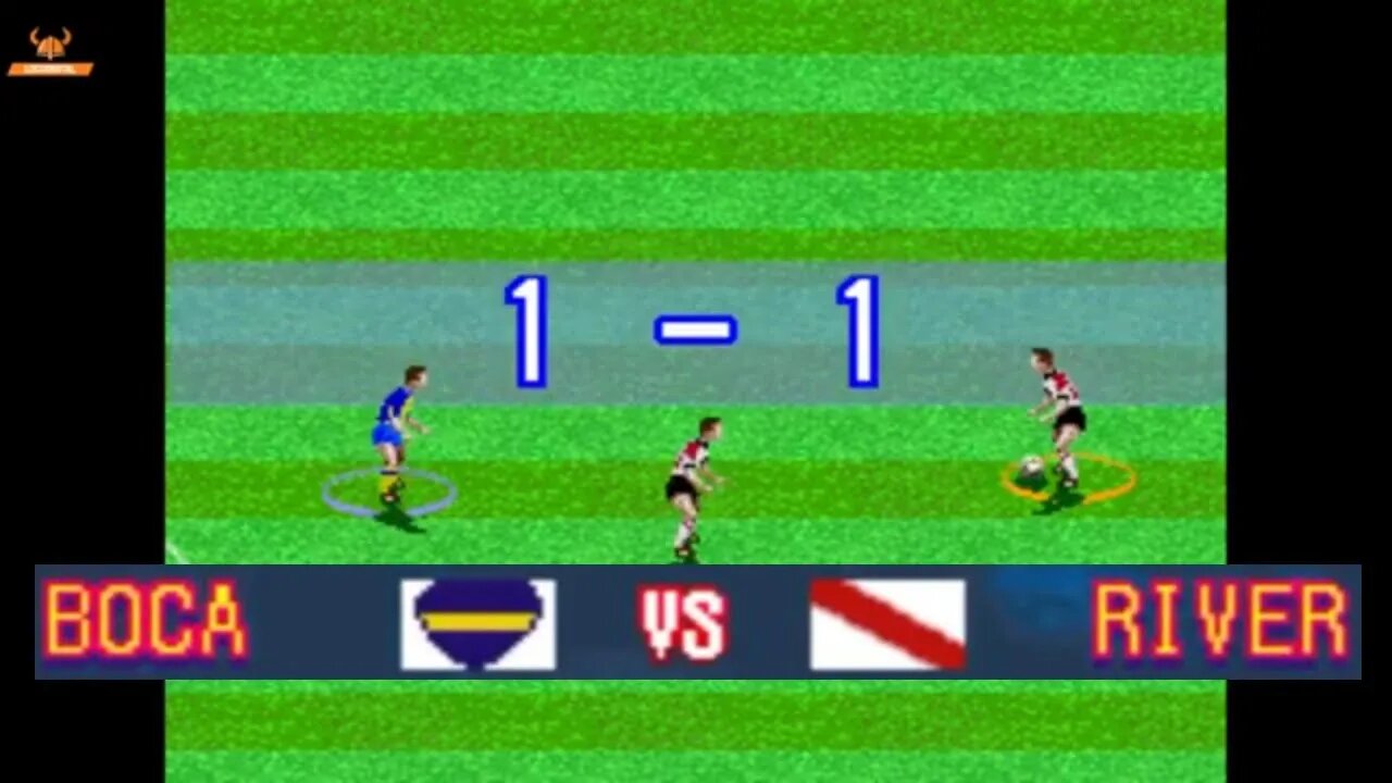 SNES - Campeonato Brasileiro 96 - parte 01 - #Boca Juniors X #River